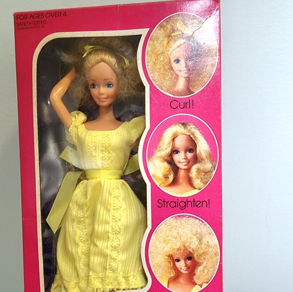 Barbie Magic Curl 1981, Vintage Barbie, Old Barbie, Superstar Era - Picture 9 of 12